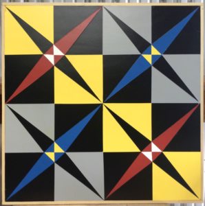 Double Canoes Barn Quilt